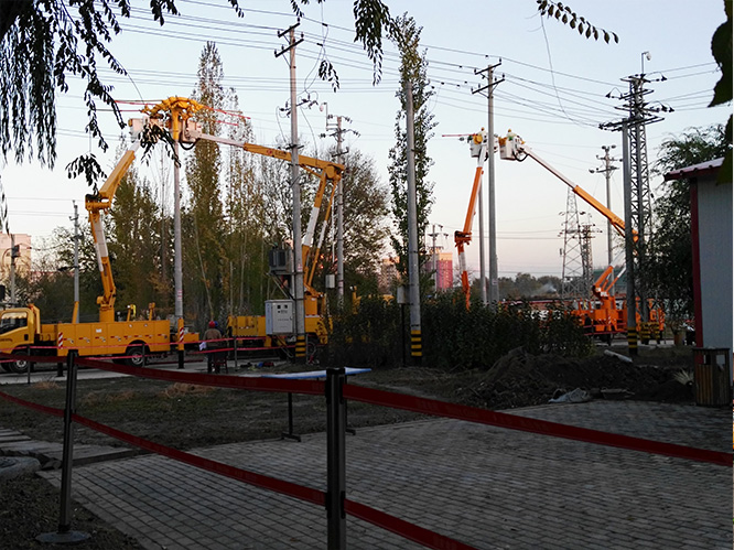 新疆帶電作業比武