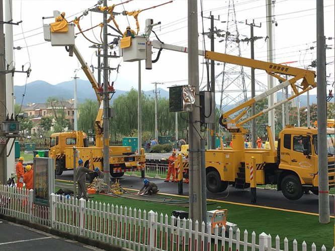 2016年湖州電校比武作業場景