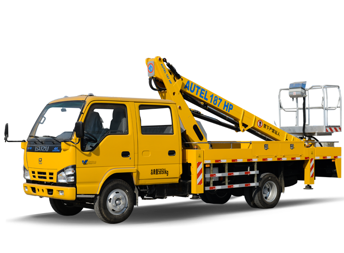 慶鈴17m伸縮臂高空作業車