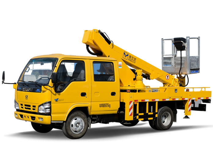 慶鈴16m伸縮臂高空作業車