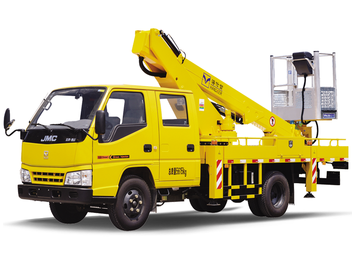 江鈴16m伸縮臂高空作業車