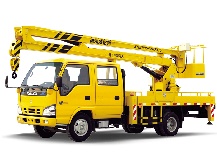 慶鈴14m折疊臂高空作業車