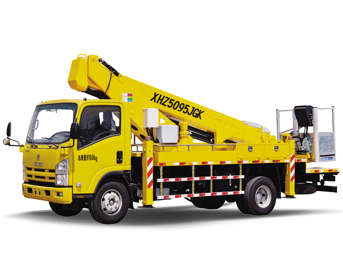 慶鈴22m伸縮臂高空作業車