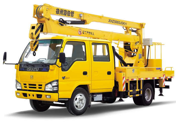 慶鈴14m折疊臂高空作業車