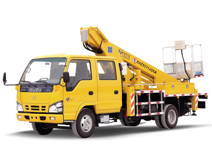 慶鈴18m伸縮臂高空作業車